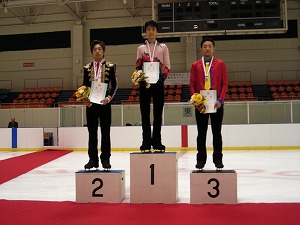 第36回東日本フィギュアスケート選手権大会の表彰式