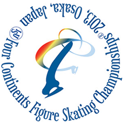 2013年四大陸フィギュアスケート選手権のロゴ logo