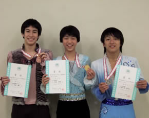 第２５回東日本ジュニア選手権大会の表彰写真