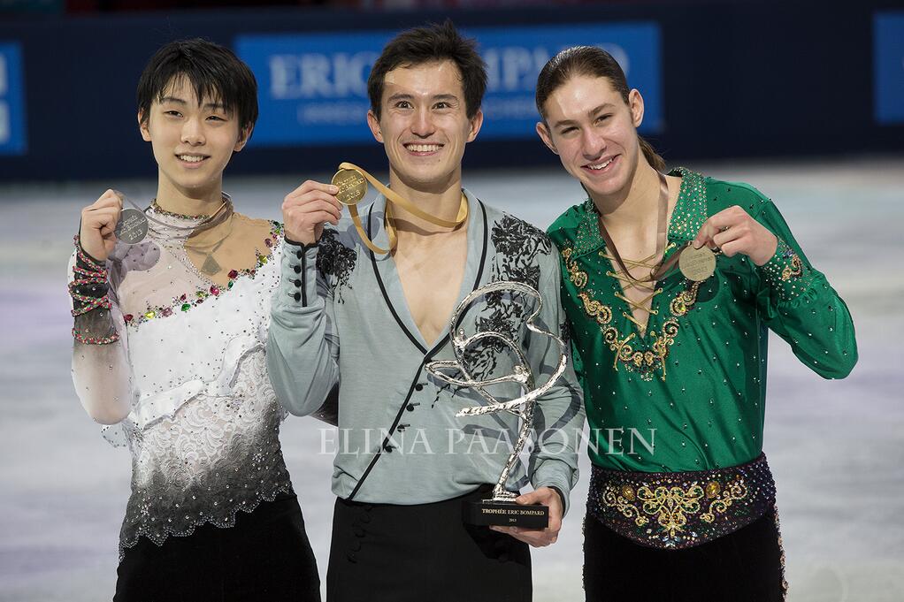 エリックボンパール2013　羽生結弦が出場して２位