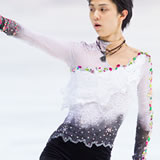 羽生結弦くんの13-14年シーズンのフリースケーティング「ロミオとジュリエット」での衣装写真